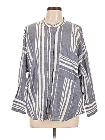 Lucky Brand 3/4 Sleeve Button-Down Shirt (view 1)