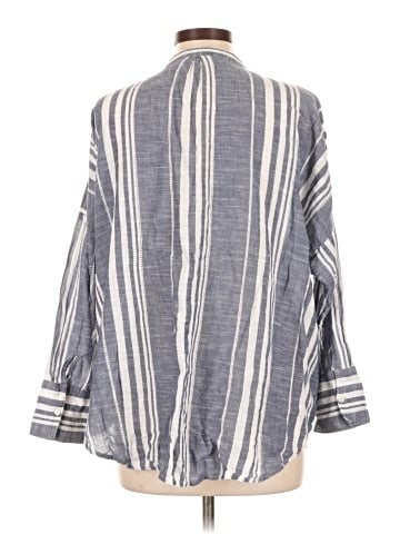 Lucky Brand 3/4 Sleeve Button-Down Shirt (view 2)