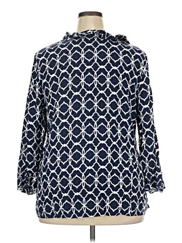 Crown & Ivy 3/4 Sleeve Blouse (view 2)
