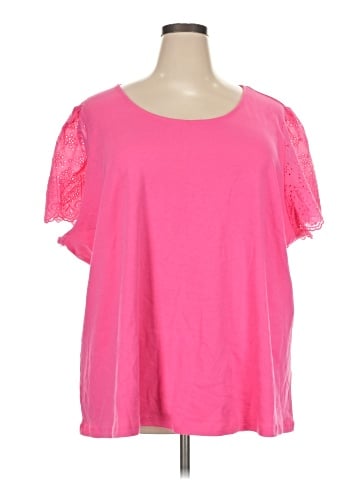 Isaac Mizrahi LIVE! Short Sleeve Top (view 1)