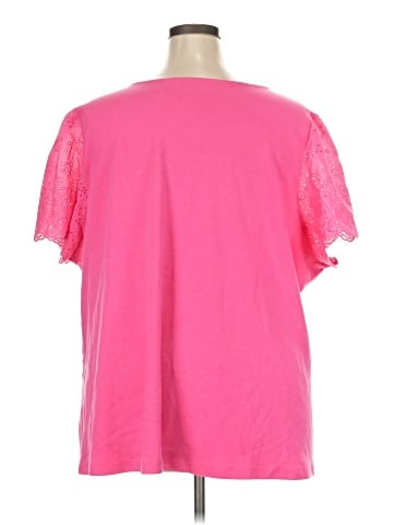 Isaac Mizrahi LIVE! Short Sleeve Top (view 2)