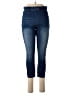 Hue Color Block Blue Jeggings Size M - photo 1
