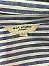 Max Studio Stripes Blue 3/4 Sleeve Blouse Size M - photo 7