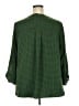MICHAEL Michael Kors 100% Polyester Green 3/4 Sleeve Blouse Size 2X - photo 2