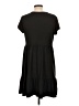 Mi ami Solid Black Casual Dress Size L - photo 2