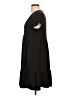 Mi ami Solid Black Casual Dress Size L - photo 5