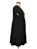 Mi ami Solid Black Casual Dress Size L - photo 4