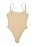 showpo Tan Bodysuit Size 6 - photo 2