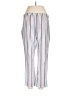 Free People Stripes White Casual Pants Size 10 - photo 2