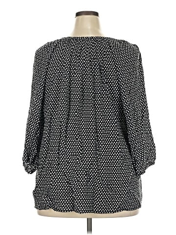 Anne Carson 3/4 Sleeve Blouse (view 2)