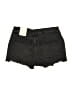Zara Stars Black Denim Shorts Size 4 - photo 2
