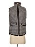 J.Crew Factory Store 100% Polyester Houndstooth Black Vest Size XS - photo 1