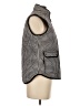 J.Crew Factory Store 100% Polyester Houndstooth Black Vest Size XS - photo 4