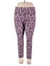 Fabletics Print Purple Active Pants Size 3X - photo 1