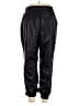 Hue 100% Polyurethane Black Track Pants Size L - photo 2