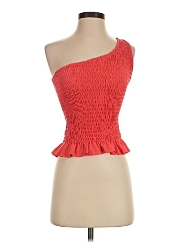 Aqua Sleeveless Top (view 1)