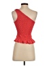 Aqua Red Sleeveless Top Size S - photo 2