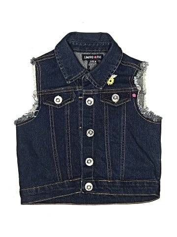 Limited Too Denim Vest (view 1)