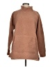 Haven Well Within 100% Polyester Brown Turtleneck Sweater Size M - photo 1