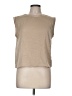 CALVIN KLEIN JEANS 100% Polyester Tan Sleeveless Blouse Size M - photo 1