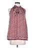 Max Studio 100% Polyester Red Sleeveless Blouse Size S - photo 1