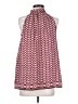 Max Studio 100% Polyester Red Sleeveless Blouse Size S - photo 2