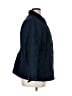 Lands' End 100% Polyester Argyle Blue Coat Size 1X - photo 4