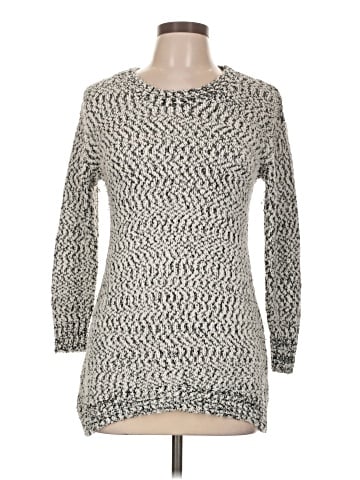 Blue Saks Fifth Avenue Pullover Sweater (view 1)
