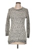 Blue Saks Fifth Avenue Silver Pullover Sweater Size L - photo 1