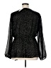 Lane Bryant 100% Polyester Black Long Sleeve Blouse Size 14 - photo 2