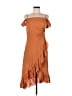 Maje Brown Cocktail Dress Size Med (2) - photo 1