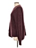 Vince. Tweed Burgundy Wool Pullover Sweater Size L - photo 5