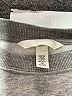 H&M Solid Gray Sweatshirt Size XS - photo 7