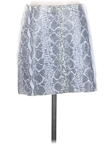 Alice + Olivia Leather Skirt (view 1)