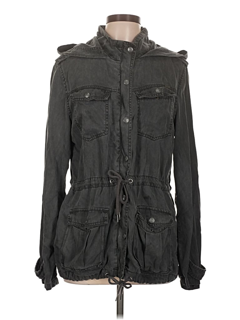 Pre-owned Max Jeans Jacket In Black