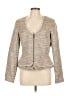 Banana Republic Tweed Silver Tan Jacket Size 12 - photo 1
