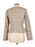 Banana Republic Tweed Silver Tan Jacket Size 12 - photo 2
