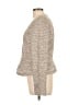 Banana Republic Tweed Silver Tan Jacket Size 12 - photo 5