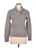Lands' End 100% Wool Tweed Gray Wool Pullover Sweater Size M - photo 1