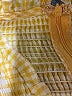 Unbranded Checkered-gingham Yellow Romper Size XXL - photo 4