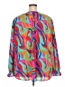 Unbranded 100% Polyester Pink Long Sleeve Blouse Size 4X - photo 2