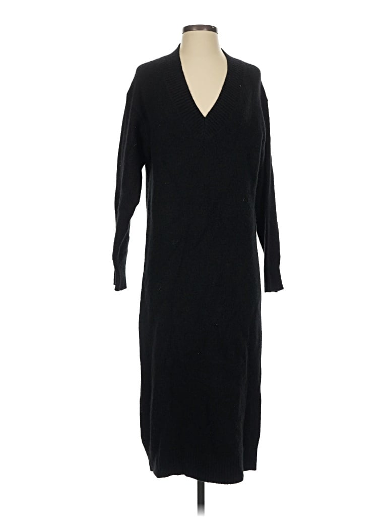 Pre-owned Wilfred Casual Dress In Black