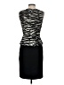 DKNYC 100% Polyester Animal Print Black Cocktail Dress Size 4 - photo 2