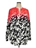 Calvin Klein 100% Polyester Red Long Sleeve Button-Down Shirt Size 3X - photo 1