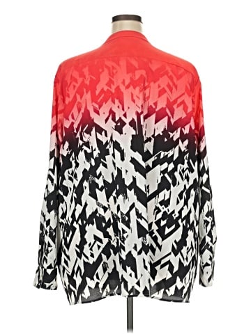 Calvin Klein Long Sleeve Button-Down Shirt (view 2)