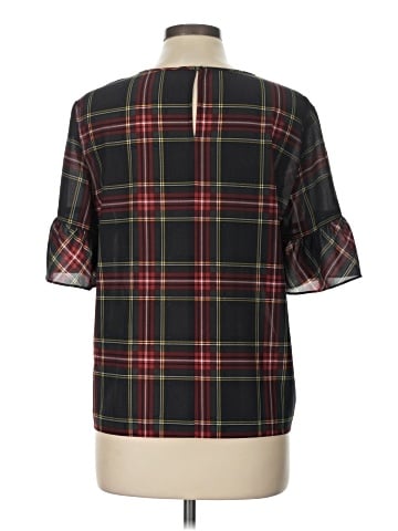 J.Crew Factory Store Short Sleeve Blouse (view 2)