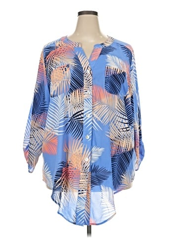 Ruby Rd. 3/4 Sleeve Blouse (view 1)