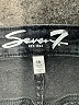 Seven7 Solid Black Jeans Size 16 - photo 7