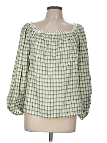 Max Studio 3/4 Sleeve Blouse (view 1)
