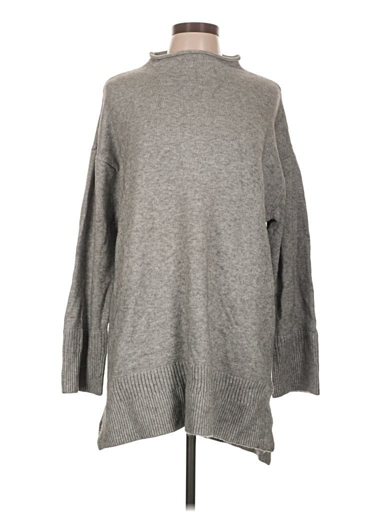 Pre-owned Moth Turtleneck Sweater In Gray